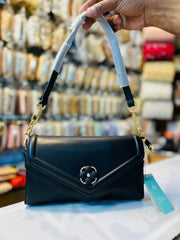 Floral Charm Envelope Crossbody Bag