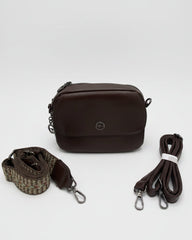 Dual-Strap Crossbody Bag