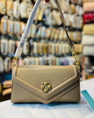 Floral Charm Envelope Crossbody Bag
