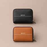 BOVI'S Zipper Card Wallet