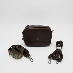 Dual-Strap Crossbody Bag