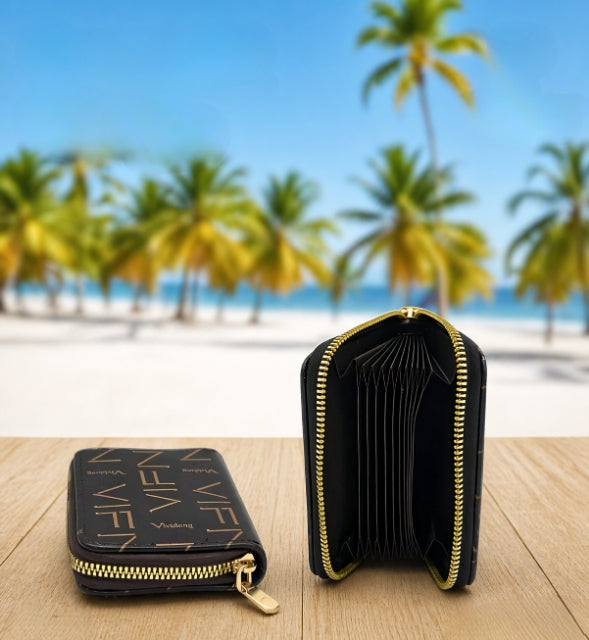 VIFN Zipper Card Wallet